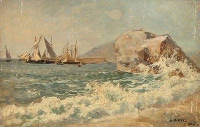 Surfuj w Nervi autorstwa Alfred Zoff