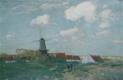 Wioska na wydmie autorstwa Alfred Zoff