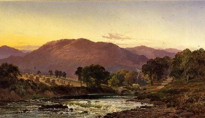 W pobliżu przełęczy Llangollen w północnej Walii autorstwa Alfred de Breanski