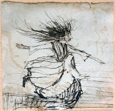 Czarownica, ok. 1830-1857 autorstwa Alfred de Musset
