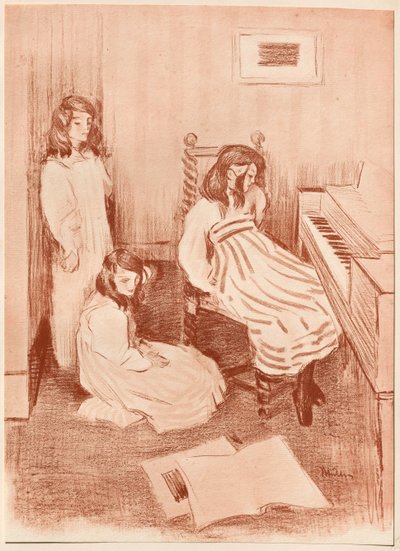 Dąsanie, 1898. autorstwa Alfredo Müller