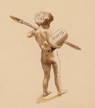 Finis (druk kolorowy) autorstwa Alice Havers
