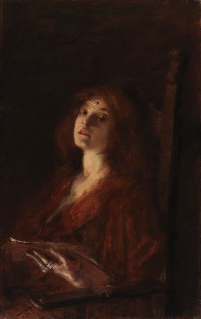 Pieśń, ca. 1895. autorstwa Alice Pike Barney