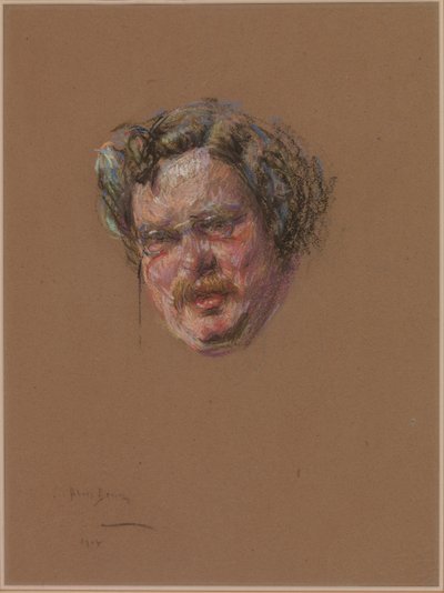 Gilbert K. Chesterton autorstwa Alice Pike Barney