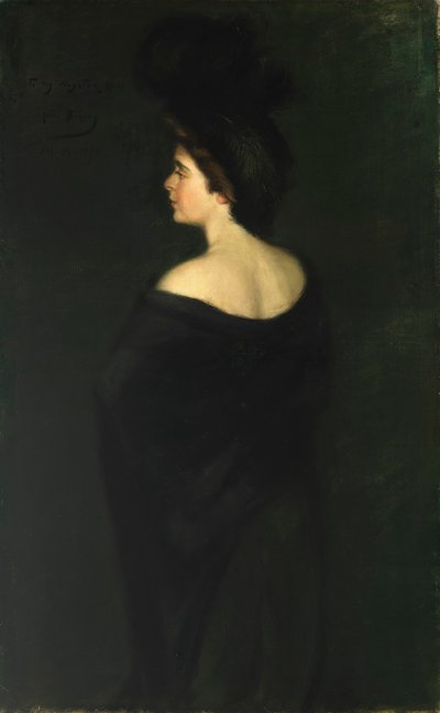 Laura w czerni autorstwa Alice Pike Barney