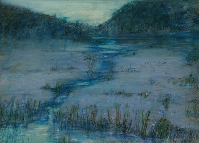 Bagna o zachodzie słońca autorstwa Alice Pike Barney