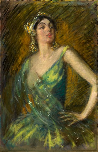 Ruth St. Denis autorstwa Alice Pike Barney
