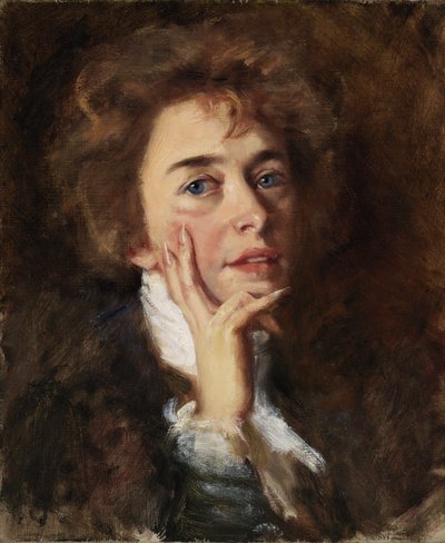 Autoportret z Żabotem, 1896. autorstwa Alice Pike Barney