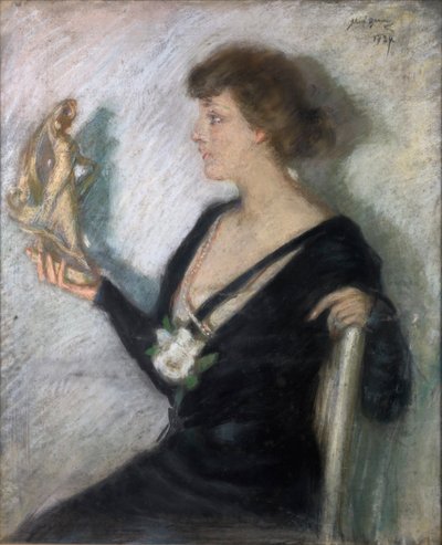 Figurka Tanagra autorstwa Alice Pike Barney