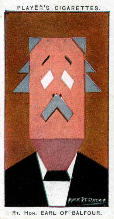 Arthur James Balfour, 1. hrabia Balfour, 1926. autorstwa Alick P. F. Ritchie