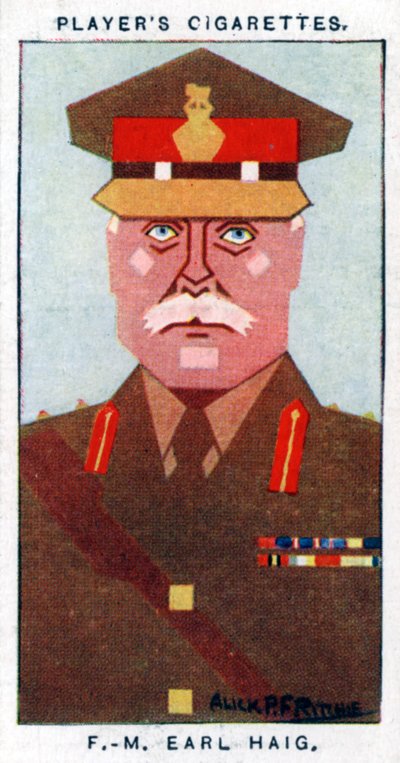 Douglas Haig, 1. hrabia Haig, brytyjski feldmarszałek, 1926. autorstwa Alick P. F. Ritchie