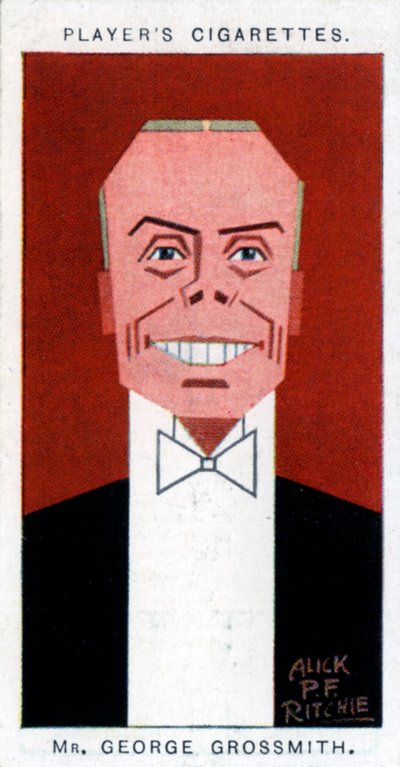 George Grossmith Junior, brytyjski aktor, menedżer i dramaturg, 1926. autorstwa Alick P. F. Ritchie