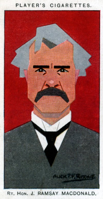 Ramsay MacDonald, premier Wielkiej Brytanii, 1926. autorstwa Alick P. F. Ritchie