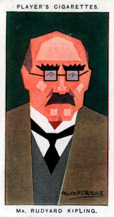 Rudyard Kipling, brytyjski pisarz i poeta, 1926. autorstwa Alick P. F. Ritchie