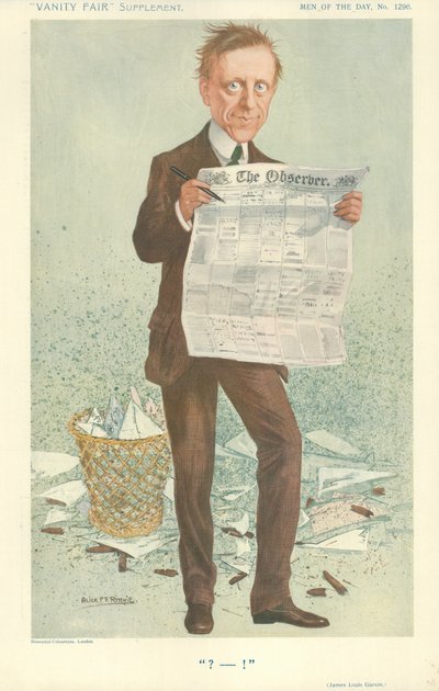 James Louis Garvin autorstwa Alick P. F. Ritchie