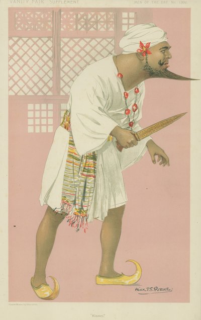 Oscar Asche autorstwa Alick P. F. Ritchie
