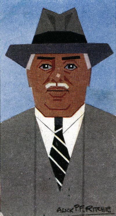 J.Ś. Aga Khan III autorstwa Alick Penrose Forbes Ritchie