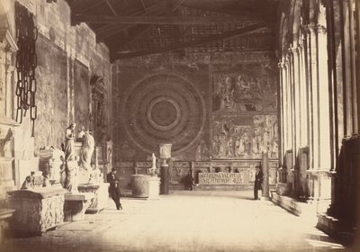 Pise: Biegacz Cmentarza, ok. godz. 1870. autorstwa Alinari