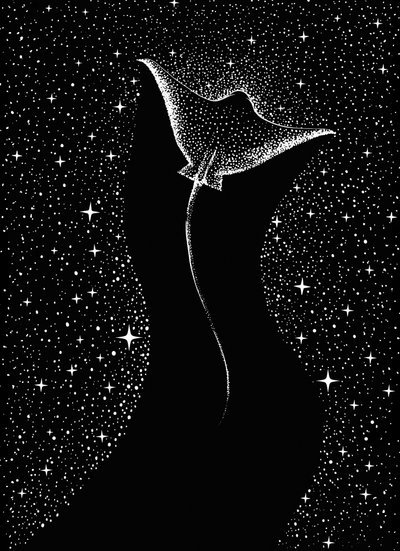 Kosmiczna płaszczka autorstwa Alirıza ÇAKIR