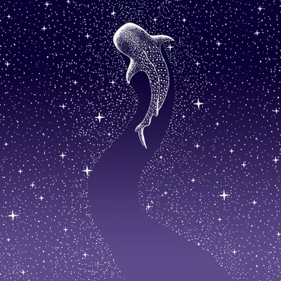 Star Eater – ciemnoniebieski z przejściem w fiolet autorstwa Alirıza ÇAKIR