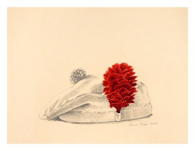 Czarny zegarek Czerwona jeżyna, 2004 r. autorstwa Alison Cooper
