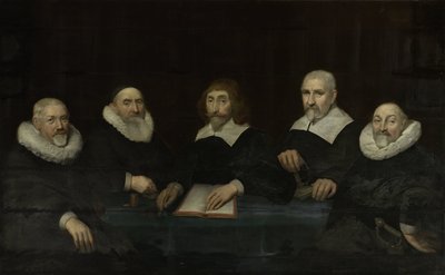 Regenci domu poprawczego w Middelburgu, 1643 autorstwa Allaert van Loeninga