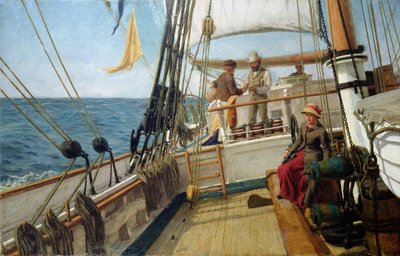 Rozmowa na morzu autorstwa Allan J. Hook