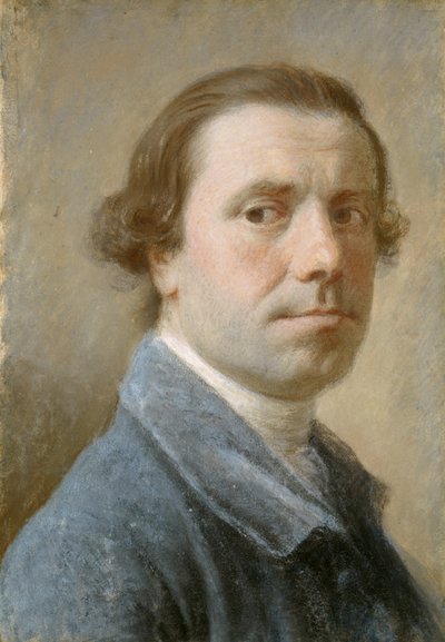 Allan Ramsay, 1713-1784. Artysta (autoportret) autorstwa Allan Ramsay