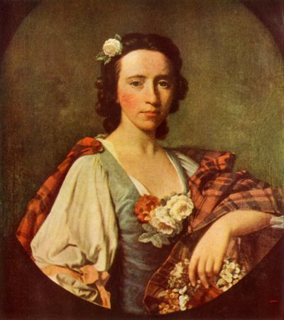 „Flora MacDonald”, c1749, 1946. autorstwa Allan Ramsay