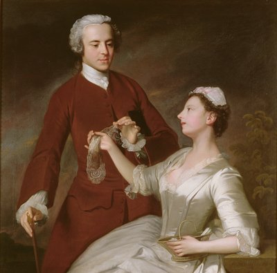 Portret Sir Edwarda i Lady Turner, 1740 autorstwa Allan Ramsay
