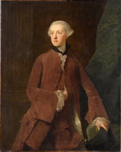 Portret Williama Sutherlanda, 18 hrabia Sutherland 1735-1766, 2. ćw. XVIII w. autorstwa Allan Ramsay
