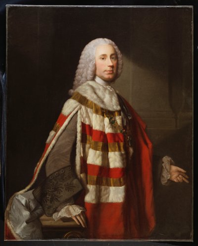 Portret szlachcica, uważany za Jamesa, 8. hrabia Moray autorstwa Allan Ramsay