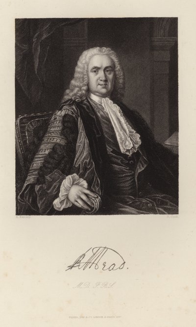 Ryszard Mead, 1847 autorstwa Allan Ramsay