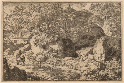 Chłop na koniu, prawdopodobnie ok. 16451656. autorstwa Allart van Everdingen