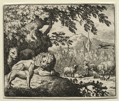 Reynard the Fox: Reynard kontynuuje swoją historię. autorstwa Allart van Everdingen