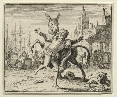 Reynard the Fox: Zazdrosny tyłek. autorstwa Allart van Everdingen