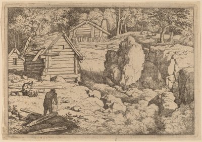 Cieśla, prawdopodobnie ok. 16451656. autorstwa Allart van Everdingen