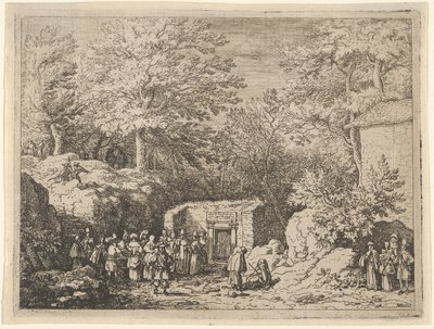 Czwarta Wiosna, XVII wiek. autorstwa Allart van Everdingen