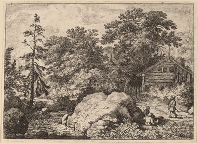 Pagórek, prawdopodobnie ok. 16451656. autorstwa Allart van Everdingen