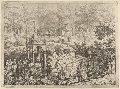 Trzecia Wiosna, XVII wiek. autorstwa Allart van Everdingen