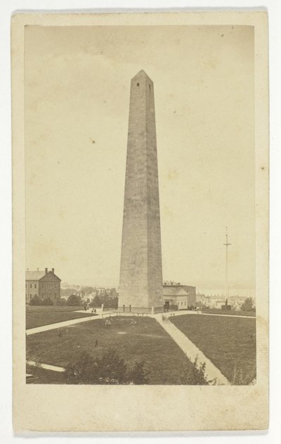 Pomnik Bunker Hill autorstwa Allen