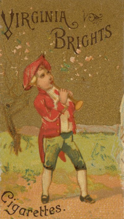 Z serii Girls and Children N64 promującej papierosy Virginia Brights dla Allen &..., 1886. autorstwa Allen and Ginter