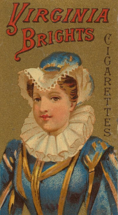 Z serii Girls and Children N64 promującej papierosy Virginia Brights dla Allen &..., 1886. autorstwa Allen and Ginter