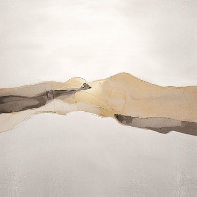 Abstrakcyjny krajobraz wydmowy autorstwa Alma