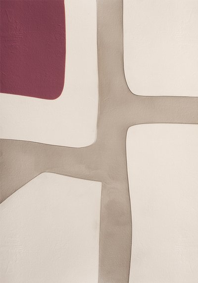 Spokojna abstrakcyjna geometria autorstwa Alma