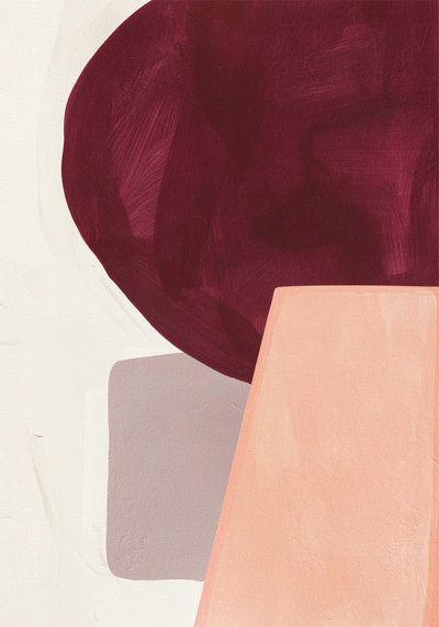 Delikatne, abstrakcyjne kształty autorstwa Alma