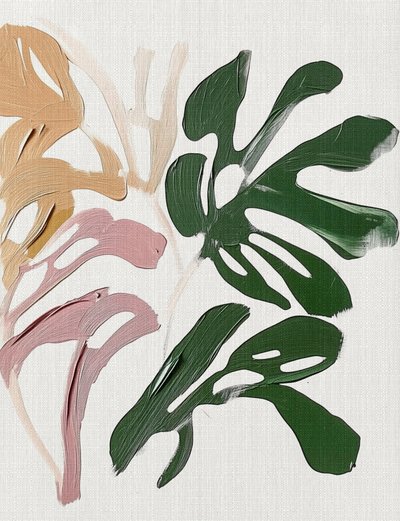 Soft Botanical Monstera autorstwa Alma