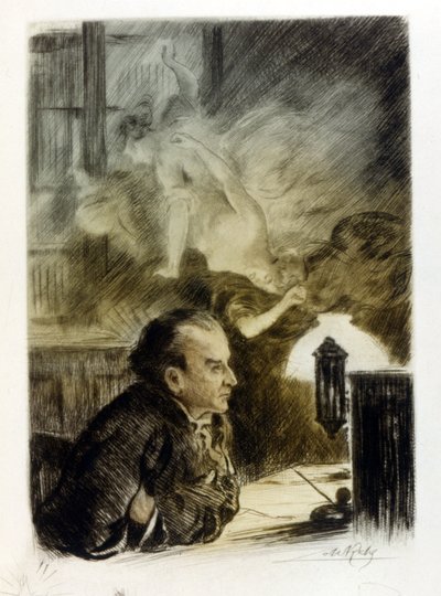 Charles Baudelaire autorstwa Almery Lobel Riche