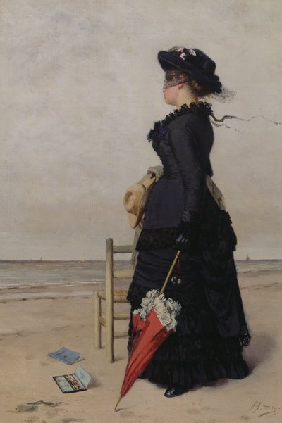 Patrząc na morze autorstwa Alois Boudry