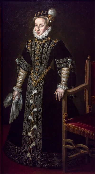 Portret Anny Austriaczki autorstwa Alonso Sanchez Coello